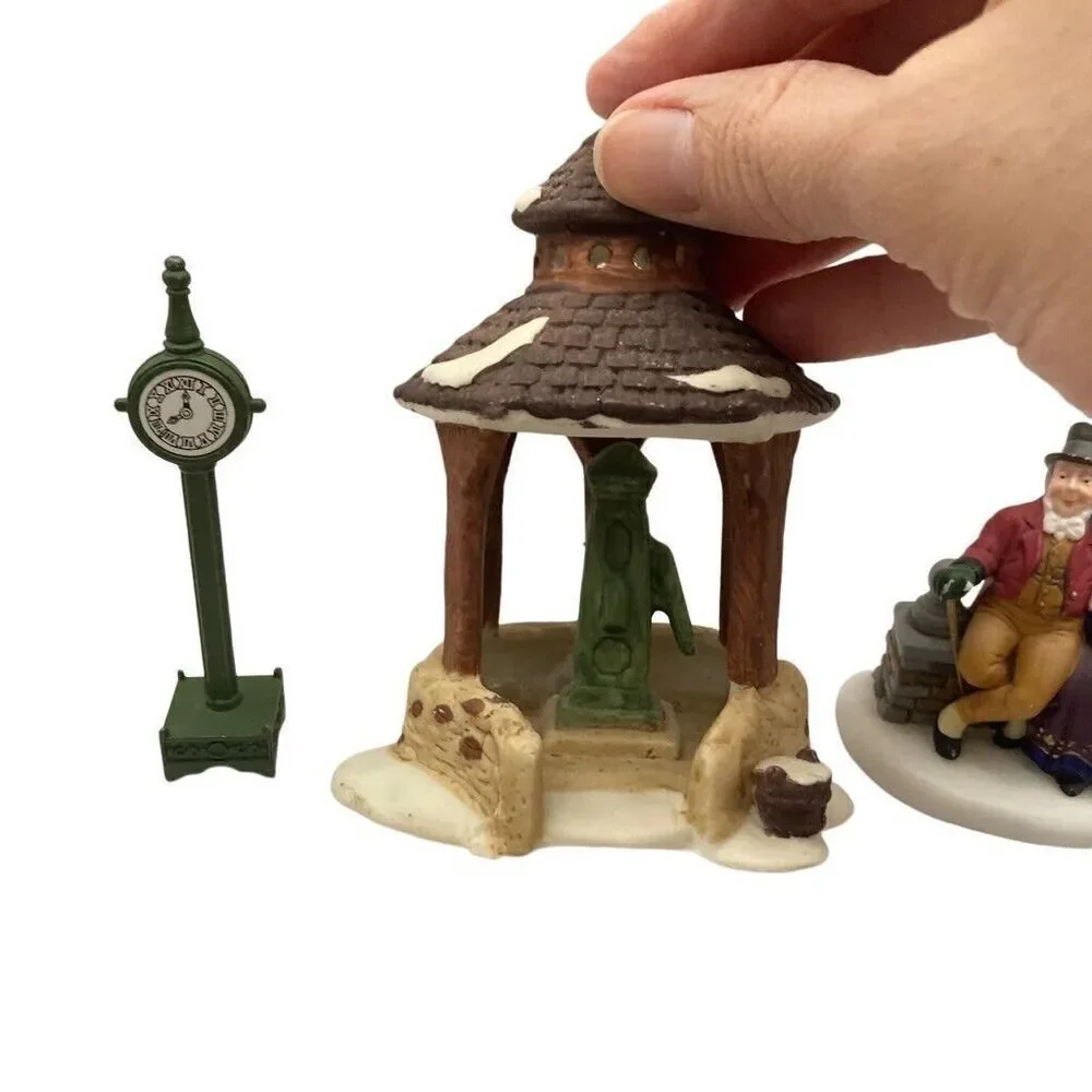 Dept 56 Variety Figures Porcelain‎ 9 Pieces You Can Add To Villages 2 Are Broken